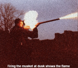 Museketeer night-firing